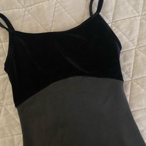 Mirella black leotard